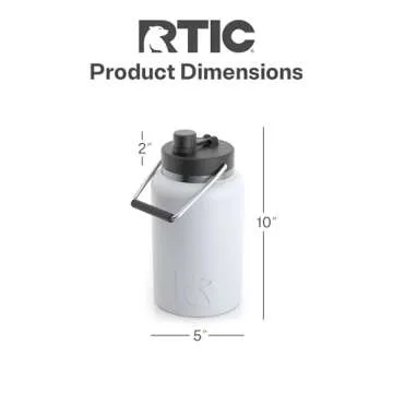 RTIC Half Gallon Jug: Ultimate Insulated Travel Companion