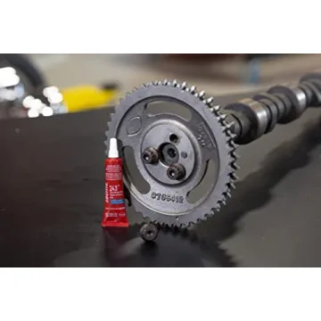 LOCTITE 243 Threadlocker for Automotive: Medium-Strength, Oil Tolerant, High-Temperature, Anaerobic, General Purpose | Blue, 6 ml Red Tube (PN: 1330799)