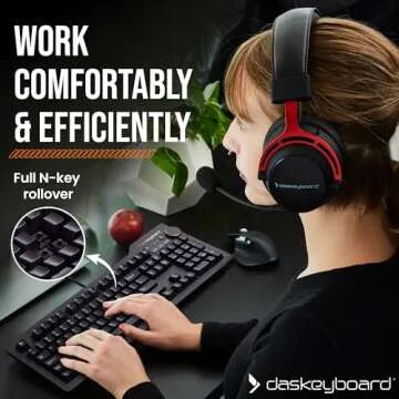 Das Keyboard 4 Professional Wired Mechanical Keyboard, Cherry MX Brown Mechanical Switches, 2-Port USB 3.0 Hub, Volume Knob, Aluminum Top (104 Keys, Black)