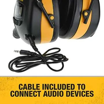 DeWalt DPG15 Electronic Hearing Muff with Radio