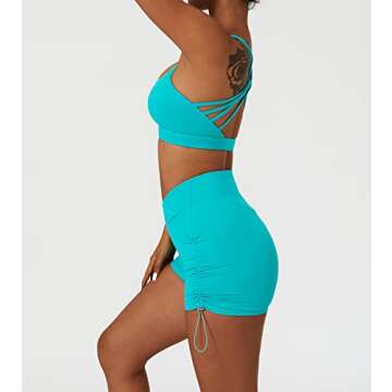 ABOCIW Women's Buttery Soft Activewear Workout Set