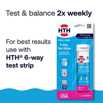 HTH 67061 Swimming Pool Care Pool Care Stabilizer, Swimming Pool Chemical Helps Chlorine Last Longer, Sunlight Protection, 4 Lbs