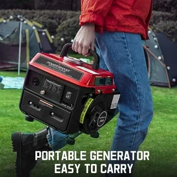 PowerSmart 1200W Portable Generator for Outdoor Backup