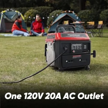 PowerSmart 1200W Portable Generator for Outdoor Backup
