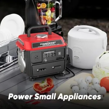 PowerSmart 1200W Portable Generator for Outdoor Backup
