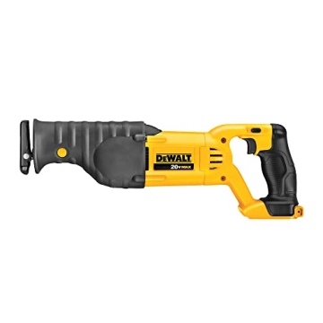 DEWALT 20V MAX Reciprocating Saw, 3,000 Strokes Per Minute, Variable Speed Trigger, Bare Tool Only (...