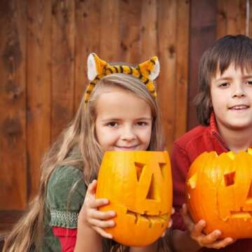 Lurrose Plush Tiger Headband for Cosplay and Parties