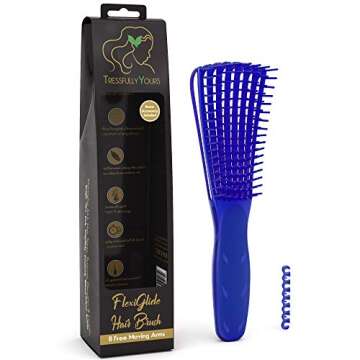 Tressfully Yours FlexiGlide Hair Brush for Easy Detangling