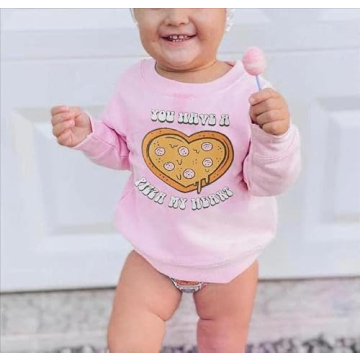 Engofs Baby Girl Valentine's Day Outfit Set 12-18 Months