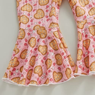 Engofs Baby Girl Valentine's Day Outfit Set 12-18 Months