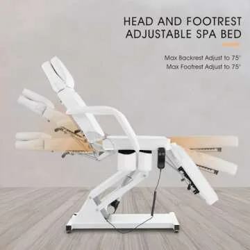 Premium Electric Height Adjustable Massage Bed for Salons