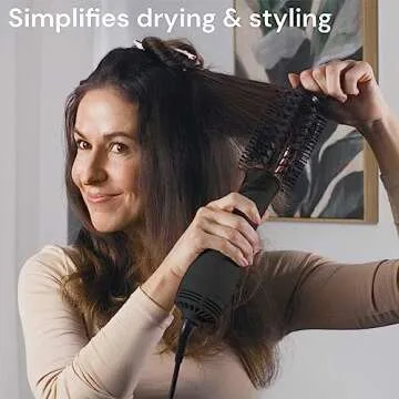 Lange Hair Le Volume 2-in-1 Titanium Blow Dryer Brush