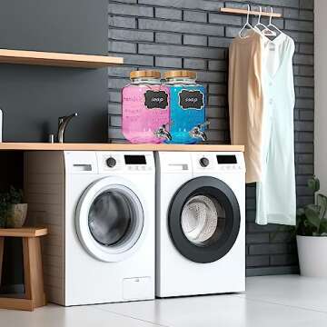 Roemey Stylish 1 Gallon Glass Drink Dispenser Set