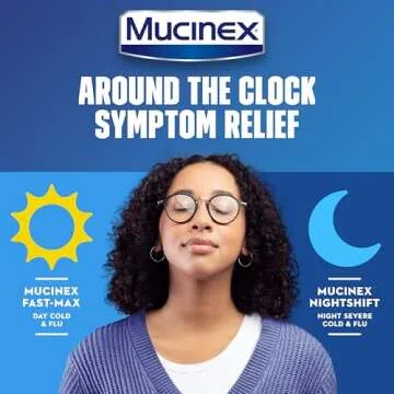 Mucinex Day & Night Combo Cold Medicine for Adults