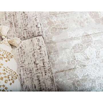 Unique Loom Sofia Collection Area Rug 7' 10" x 10'