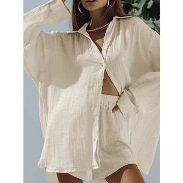 Fixmatti Women Casual Tracksuit Outfit Sets for Summer