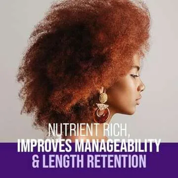 The Mane Choice The Alpha Easy On The Curls Detangling Hydration Shampoo, Gentle, Non-Stripping Clarifying Shampoo, Helps Remove Knots & Tangles, Supports Natural Hair Growth & Retention, 8 oz