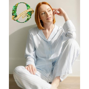 Cozy Earth Soft Woven Pajama Set for Women - Luxury Sleepwear