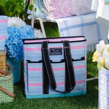 SCOUT Pocket Rocket - Work Tote Bags For Women - 6 Exterior Pockets - Large Tote Travel Bag, Nurse Bag, Teacher Bag, Mom Bag