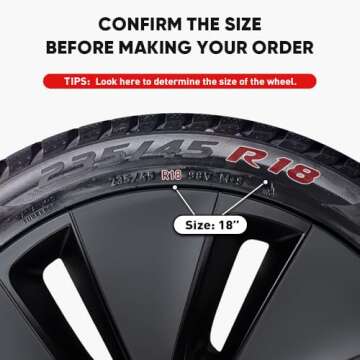 EVOOOR Alloy Wheel Rim Protector - Stylish & Durable