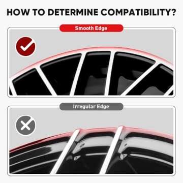 EVOOOR Alloy Wheel Rim Protector - Stylish & Durable