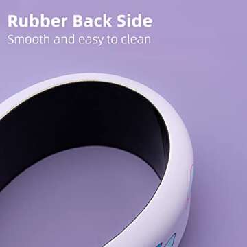 GeekShare Cute Wrist Rest Support Mouse Pad Set- Non-Slip Rubber Base and Lightweight Memory Foam Wrist Rest for Keyboard and Mouse, Perfect for Gaming,or Home Office Work(Mousepad & Wrist Rest)