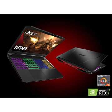Acer Nitro 5 AN515-45-R92M Gaming Laptop | Ryzen 7 5800H | RTX 3060 | 15.6" FHD 144Hz