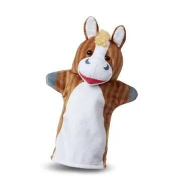 Melissa & Doug Barn Buddies Hand Puppets Set of 6