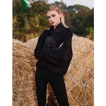 Eisctnd Women Fleece Jacket - Stylish Sherpa Coat