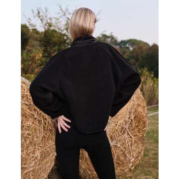 Eisctnd Women Fleece Jacket - Stylish Sherpa Coat