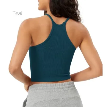 Stylish ODODOS Women's Crop Camisole 3-Pack for Everyday Wear