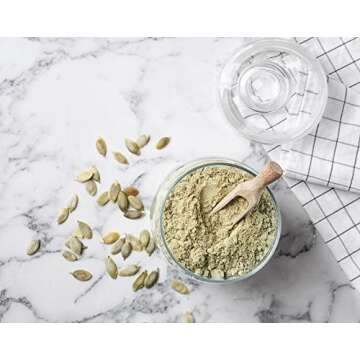 Organic Pumpkin Seeds Protein Powder - 60% Protein, Vegan