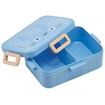My Neighbor Totoro Bento Lunch Box - Cute Lunch Carrier with Secure 4-Point Locking Lid - Authentic ...
