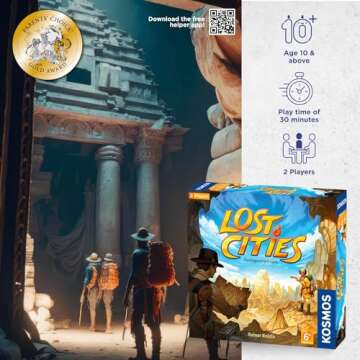 Lost Cities Card Game for Exciting Two Player Fun