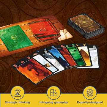 Lost Cities Card Game for Exciting Two Player Fun