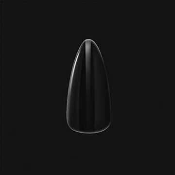 Apres Gel-X Natural Stiletto Short Box of Nail Tips, 500pcs, 10 Sizes 0-9, Soft Gel Tip Box