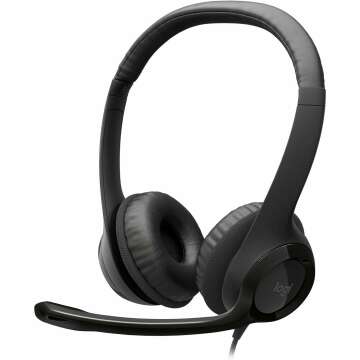 Logitech H390 Wired PC Headset with Noise Cancelling Mic