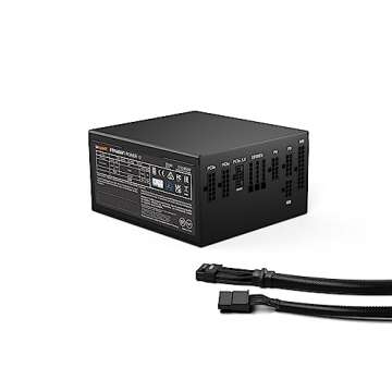 be quiet! BN515 Straight Power 12-850w 80 Plus Platinum, ATX 3.0, Modular Power Supply, for PCIe 5.0...