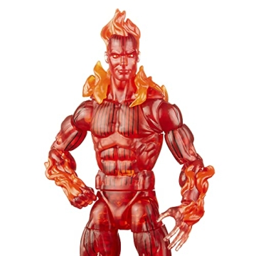 Marvel Human Torch 6-Inch Action Figure with Accessories