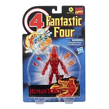 Marvel Human Torch 6-Inch Action Figure with Accessories