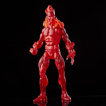 Marvel Human Torch 6-Inch Action Figure with Accessories