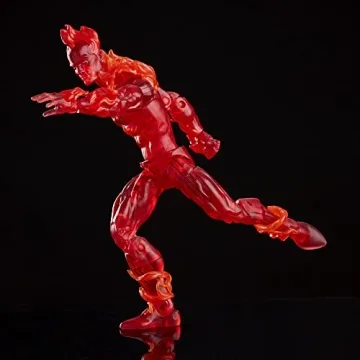 Marvel Human Torch 6-Inch Action Figure with Accessories