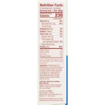 Glanbia Performance Thinkthin High Protein Bars, Brownie Crunch, 5 ct