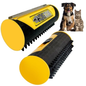 King Kanine Pet Grooming Brush, Self Cleaning Deshedding | Multi-Use Tool for Dogs, Cats & Horses fo...