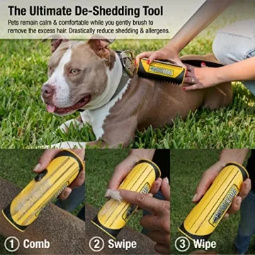 King Kanine Brush Self-Cleaning Grooming Tool for Pets