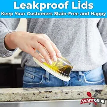 Avant Grub Food Storage: Leakproof, BPA-Free, 32 Oz