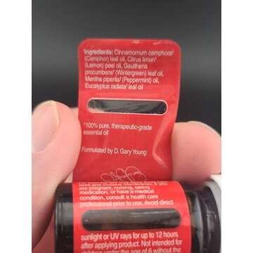 Young Living Raven Essential Oil 5 ml - Cooling Chest & Throat Blend with Ravintsara, Peppermint, Eu...