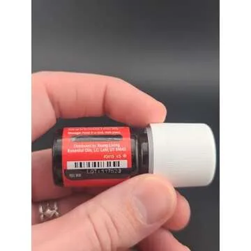 Young Living Raven Essential Oil 5 ml - Cooling Chest & Throat Blend with Ravintsara, Peppermint, Eucalyptus Radiata, Refreshing Blend, Tranquility and Relaxation