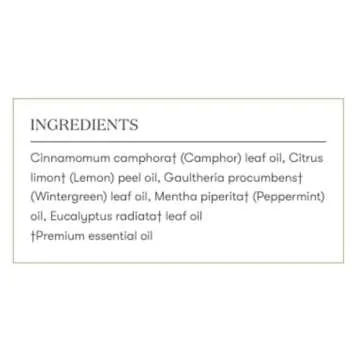 Young Living Raven Essential Oil 5 ml - Cooling Chest & Throat Blend with Ravintsara, Peppermint, Eucalyptus Radiata, Refreshing Blend, Tranquility and Relaxation