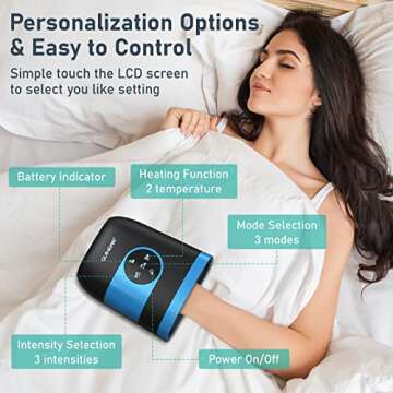 QUINEAR Cordless Hand Massager for Arthritis Relief